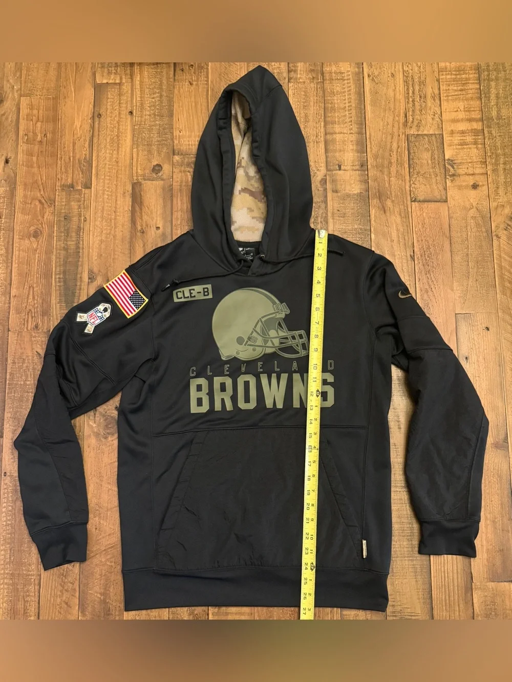 Nike On Field Dri-Fit NFL Cleveland Browns Salute To Service Hoodie